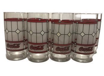 9 Pcs Classic Coca-cola Glassware