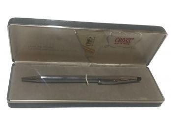 Vintage Chrome Cross Pen In Box
