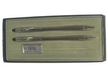 Chrome Cross Pen And Pencil Set