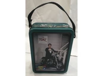 Vintage Happy Days The Fonz Lithograph Tote Carrying Case With Strap