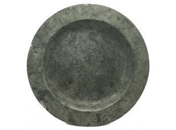 Antique 7.5'Pewter Plate