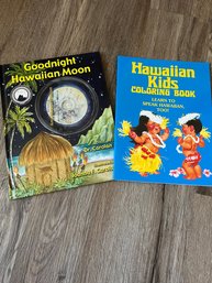Goodnight Hawaiian Moon By Dr. Carolan & Hawaiian Kids Coloring Book