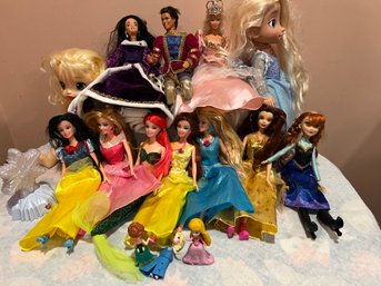 Disney Princess Doll Lot