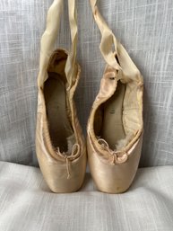 Antique Ballet Slippers Worn By Lady Iya Abdy