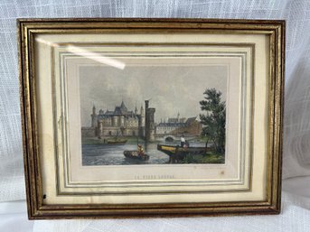 10x7.5 Framed Print 'Le Vieux Louvre', 8.75x7.25 Framed Print Skelts Scenes In Little King Pippin