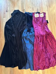 Lot Of 3 Vintage Formal Dresses