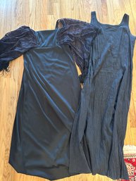Lot Of 2 Vintage Dresses (J Jill Size 14, Mrs. Kay 15/16)