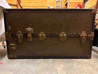 Amazing Antique Wardrobe Steamer Trunk! In Great Condition! Used By George Gaynes