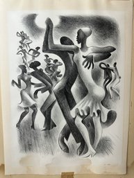 'The Lindy Hop' Sketch By Miguel Covarrubias, 1936