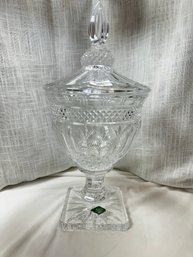 Very Large Gorgeous Shannon Crystal Candy Dish