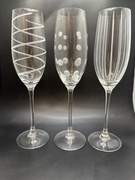 Mikasa Cheers Crystal Wine Glasses, Set Of 3