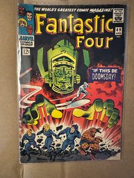 RARE AWESOME Fantastic Four #49 First Full Appearance Galactus First Silver Surfer