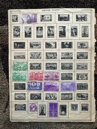 US Stamps 1930's, Unused Stamps