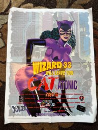 Cat Woman Promo Poster 1993 Catatonic Wizard 22x17