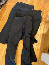 Lot Of 6 Black Pants (Different Tags) Sizes L