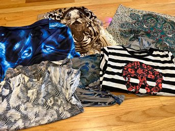 Lot Of 6 Womens Clothes - Blouses