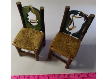 Pair Of Tiny Chairs