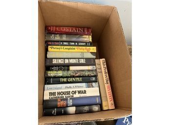 Lot Of Hard Cover Books, Mostly Fiction