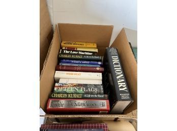 Box Of Hard Cover Books