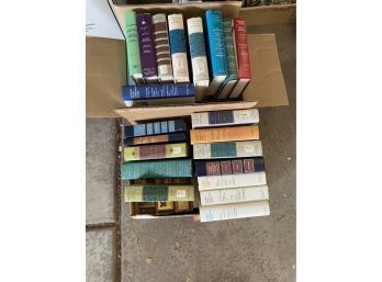 2 Boxes Of Old Readers Digest Books