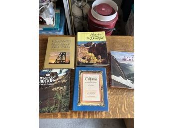 Set Of 5 Coffee Table Books Of The West