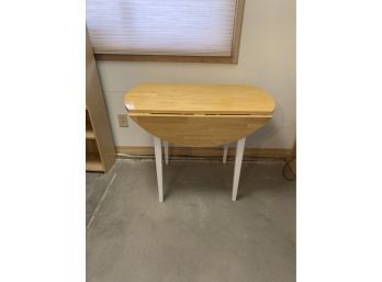 Drop Leaf Table With Painted Legs