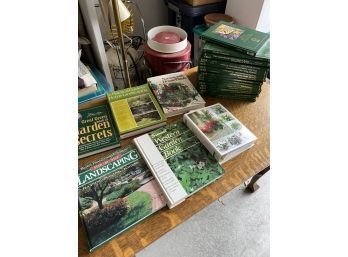 Large Lot Of Gardening And Landscaping Books