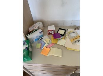 Large Lot Of Post It Notes, Note Pads And Envelopes