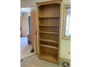 Tall Solid Wood Bookcase