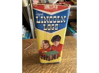 Open Box Of Lincoln Logs
