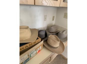 Lot Of Cowboy Hats