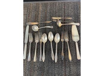 Misc Flatware Some Silver