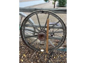 Wood Wagon Wheel #4