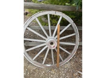 Wood Wagon Wheel #3