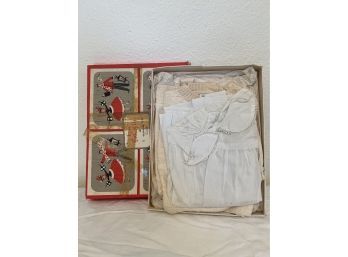 Vintage Baby Clothes And Christening Outfit