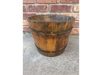 Primitive Wooden Sap Bucket
