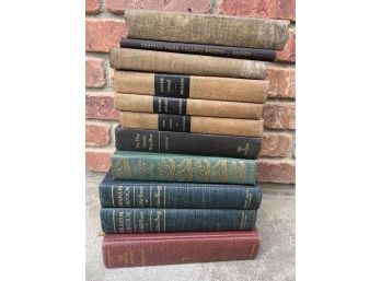 Lot Of Old Hardcover Books