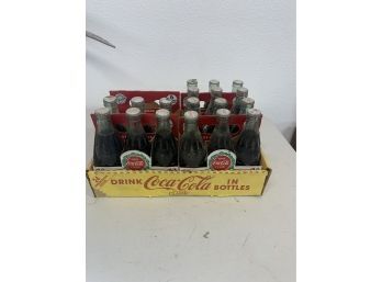 Vintage Commemorative Holiday Coke Coca Cola Bottling Bottle Lot X 18 Christmas