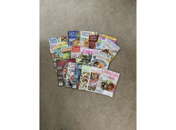 Lot Of  Cooking Magazines Taste Of Home And Cooking Light