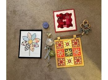 Lot Of Wonderful Quilted Wall Decor