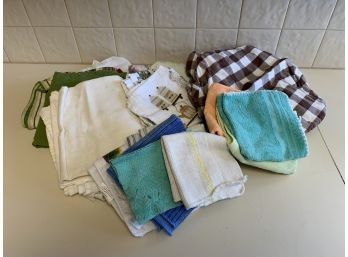 Kitchen Linens Tea Towels And Wash Rags