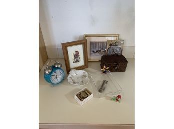 Woven Box, Hummel Stitchery, Alarm Clock, Shoe Horn