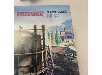 VOLLMER #5725 GASOMETER HO Scale - Gaskessel Kit