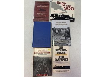 Lot Of 5 Railroad Books