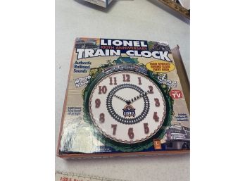 Lionel Train Clock 100th Anniversary