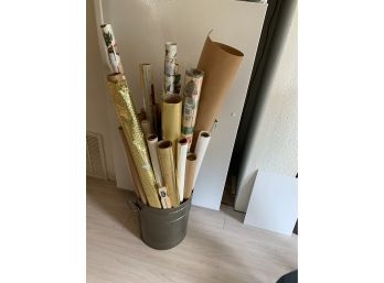 Kraft Paper And Wrapping Paper, Huge Lot!!