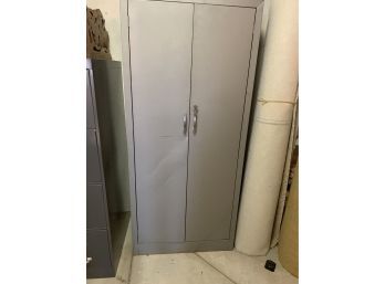 Tall Metal 2 Dr Cabinet With Keys 65' Tall