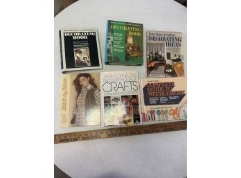 Craft, Sewing And Decorating Hardcover Books