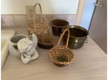 Angel Planter, Baskets And More!