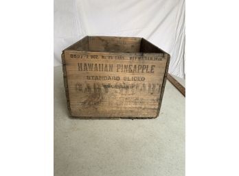 Old Wood Pineapple Box
